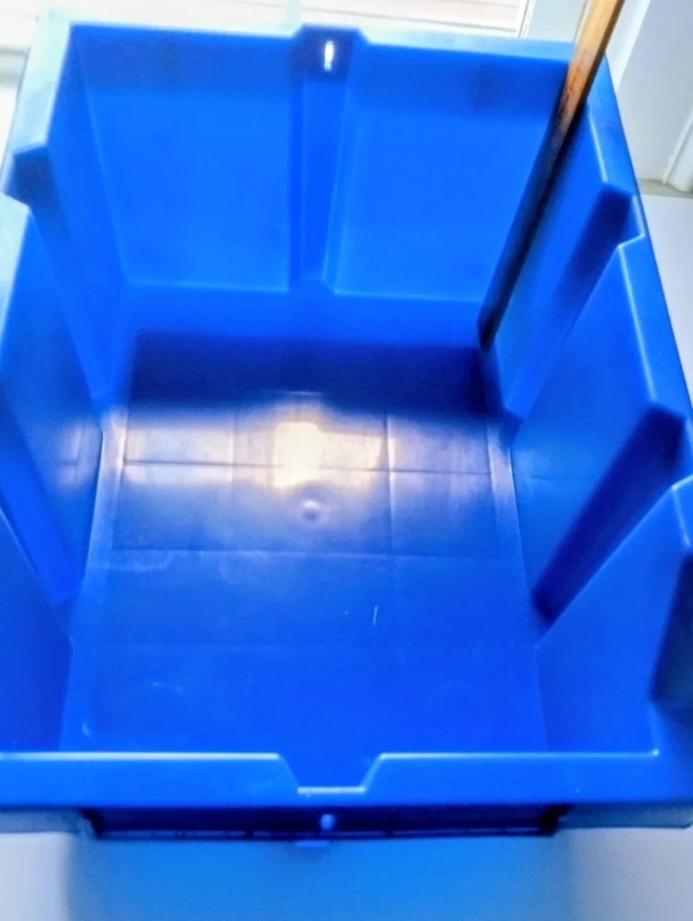 Set of 5 Storage Bins: Blue Seville Classics 1 Large 1 Medium 3 Akro Small Bins
